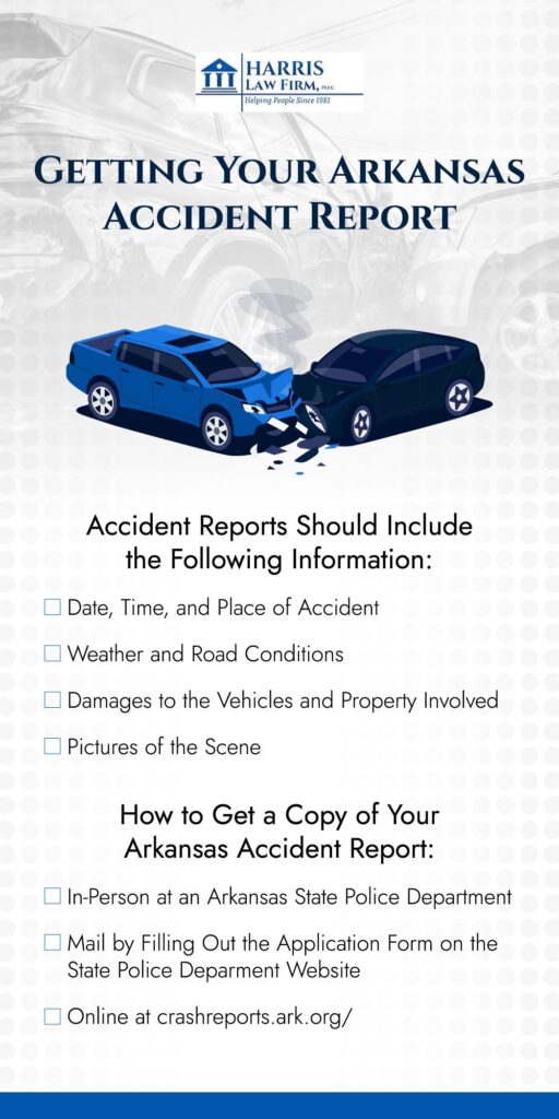 How to Get Your Arkansas State Police Accident Report Harris Law Firm